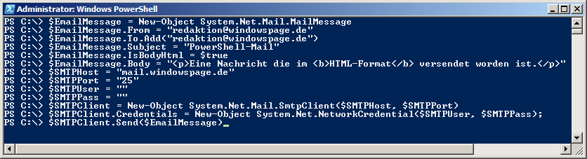 Windows PowerShell