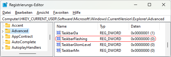 TaskbarFlashing