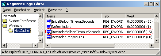 ReminderBalloonTimeoutSeconds