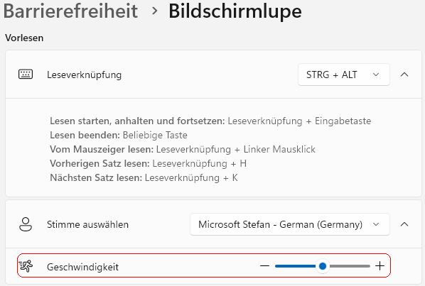 Geschwindigkeit