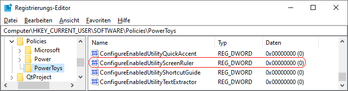 ConfigureEnabledUtilityScreenRuler