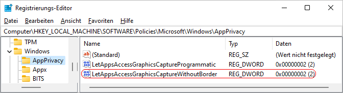 LetAppsAccessGraphicsCaptureWithoutBorder
