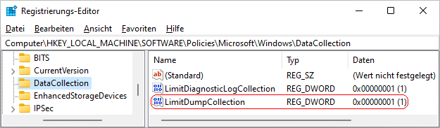 LimitDumpCollection
