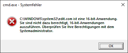 Systemfehler