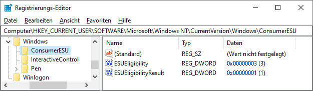 ESUEligibility, ESUEligibilityResult