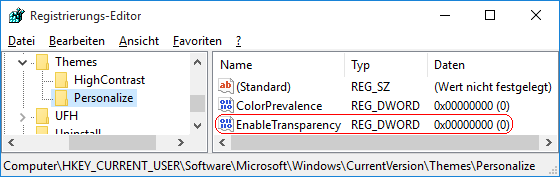 EnableTransparency